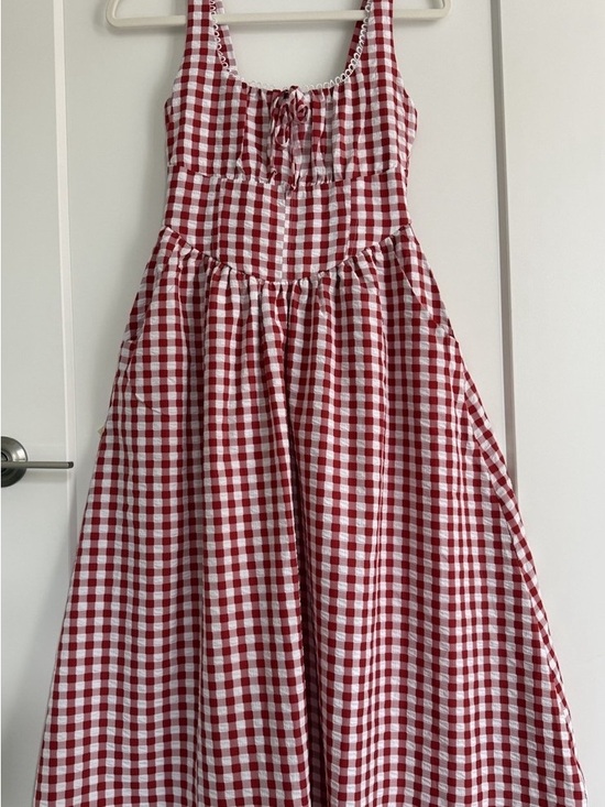 Jessica Simpson Dresses & Skirts - Brand New w/ Tags - Jessica Simpson Red and White Gingham Sundress
